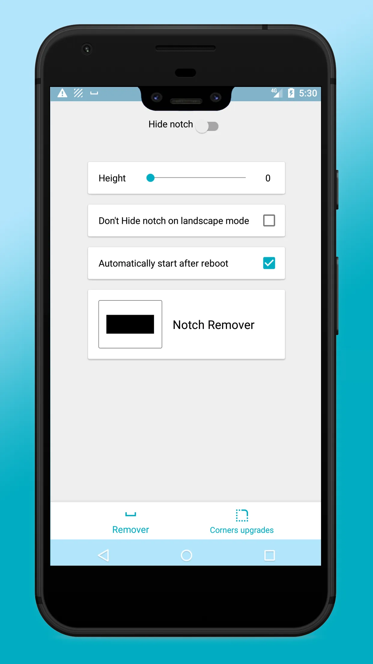 Notch Remover | Indus Appstore | Screenshot