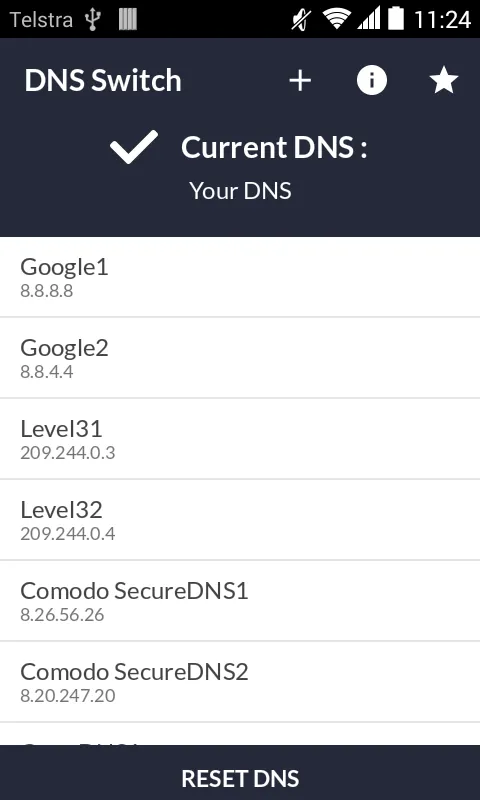 DNS Switch - Unlock Region Res | Indus Appstore | Screenshot