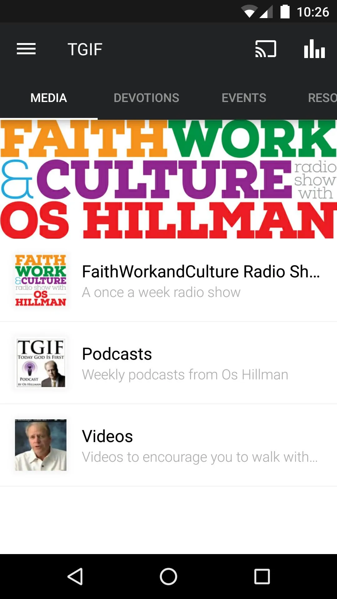 TGIF Os Hillman | Indus Appstore | Screenshot