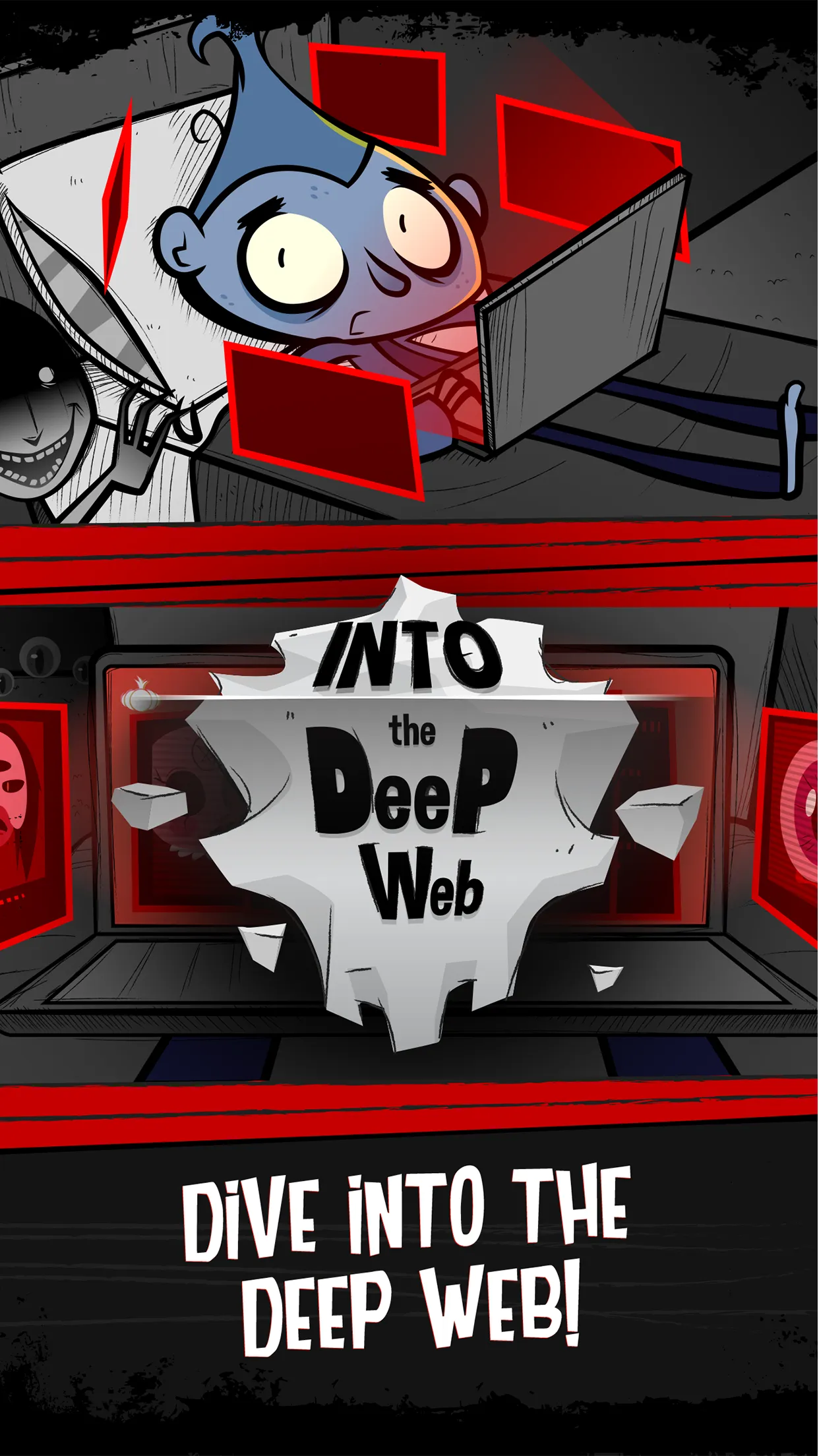 Into the Deep Web: Idle Game | Indus Appstore | Screenshot