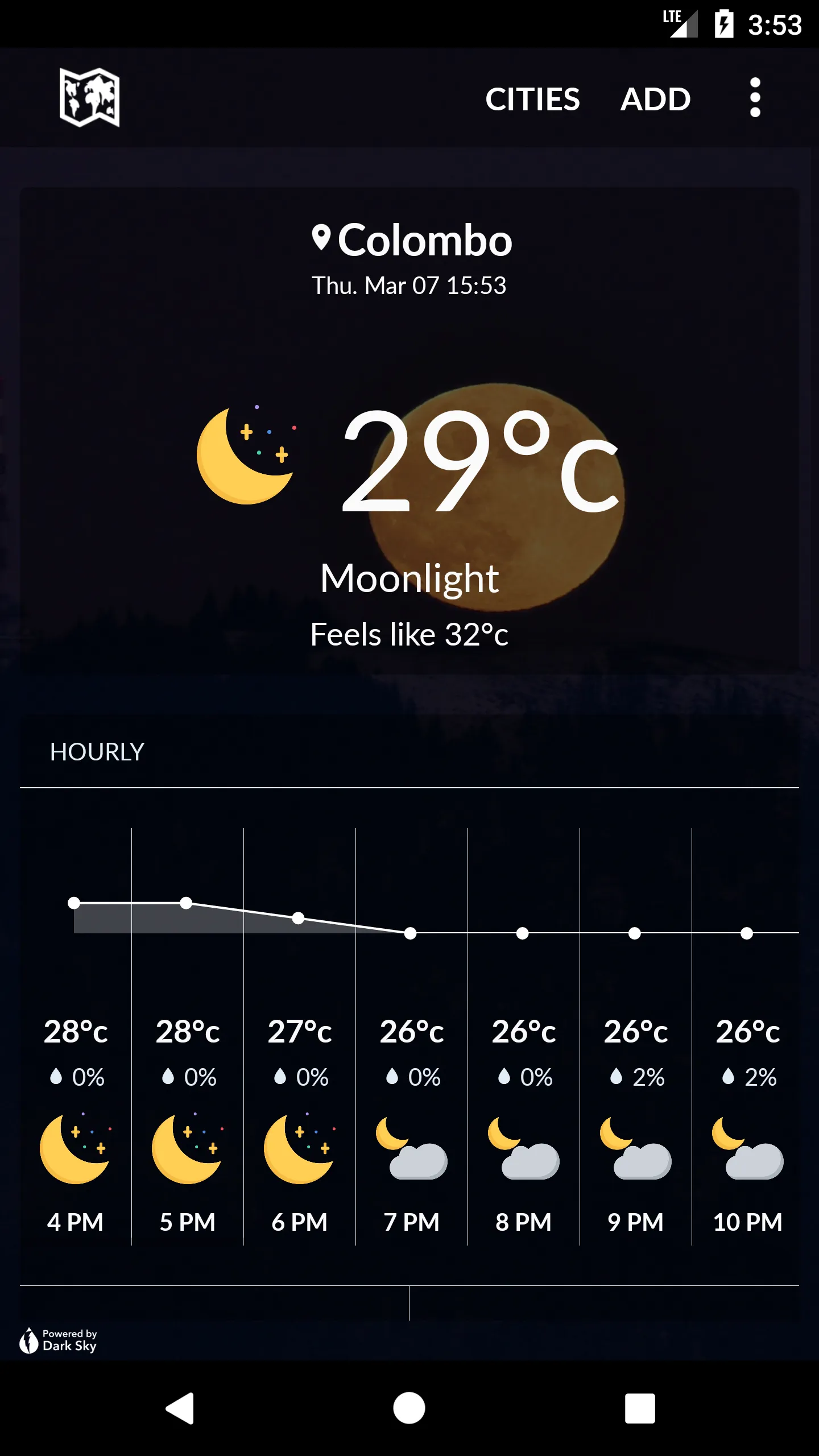 Sri Lanka weather | Indus Appstore | Screenshot