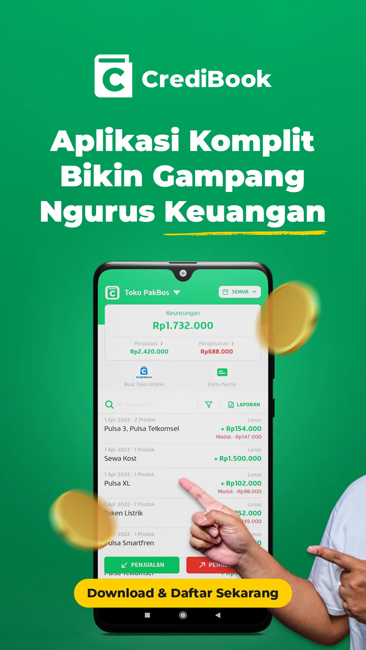 CrediBook - Catatan Keuangan | Indus Appstore | Screenshot