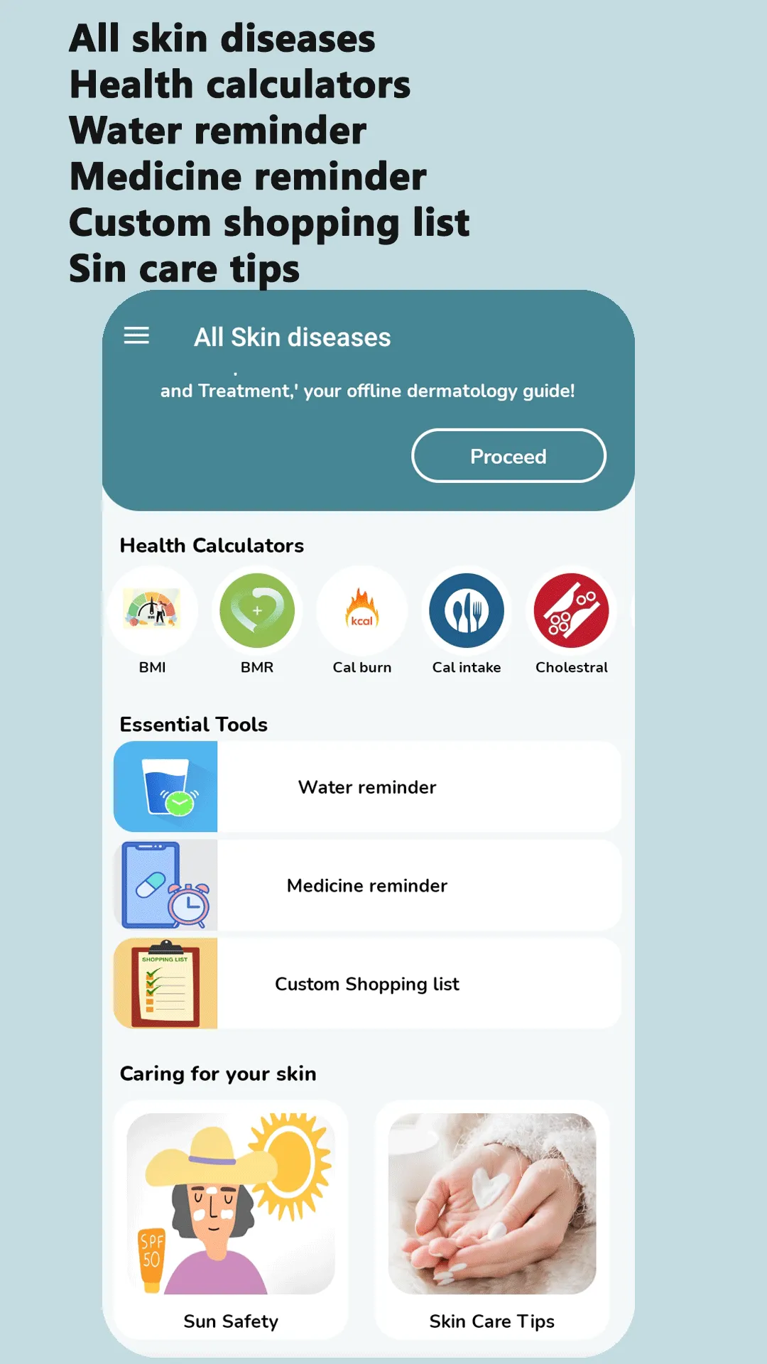 Skin diseases and treatment | Indus Appstore | Screenshot