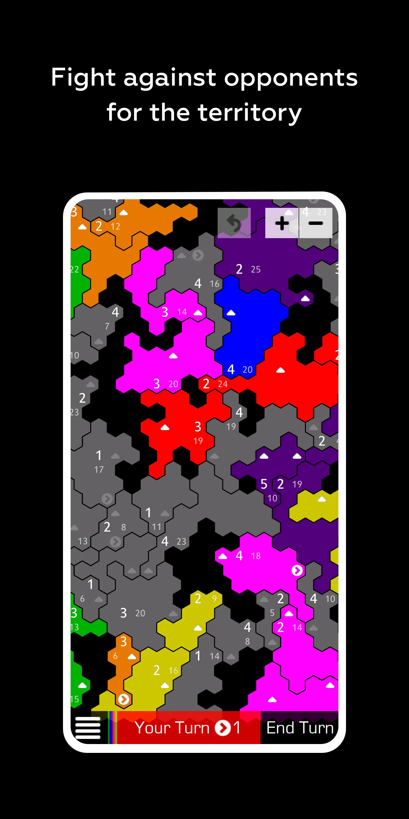 Battle for Hexagon | Indus Appstore | Screenshot