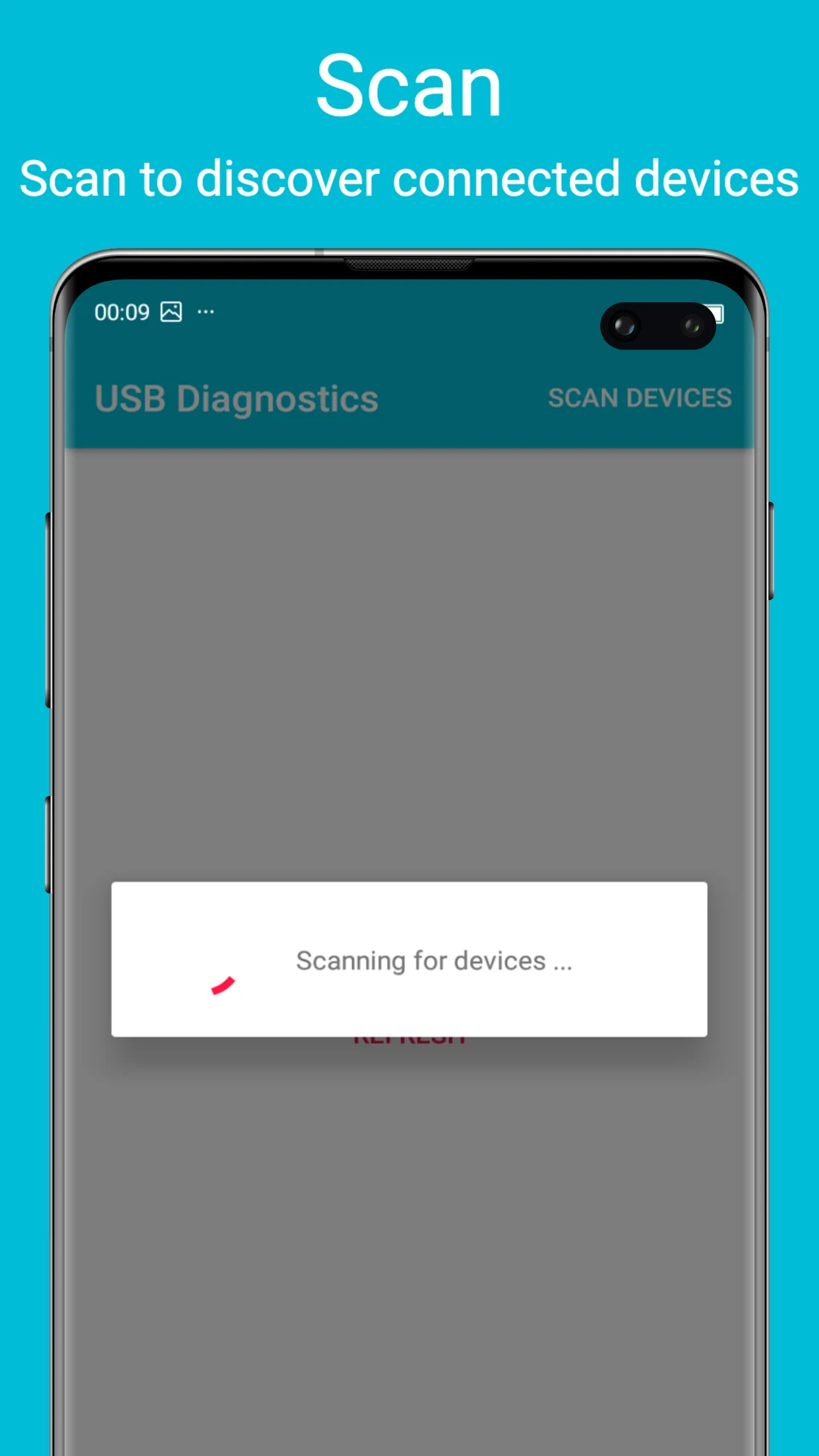 USB diagnostics | Indus Appstore | Screenshot