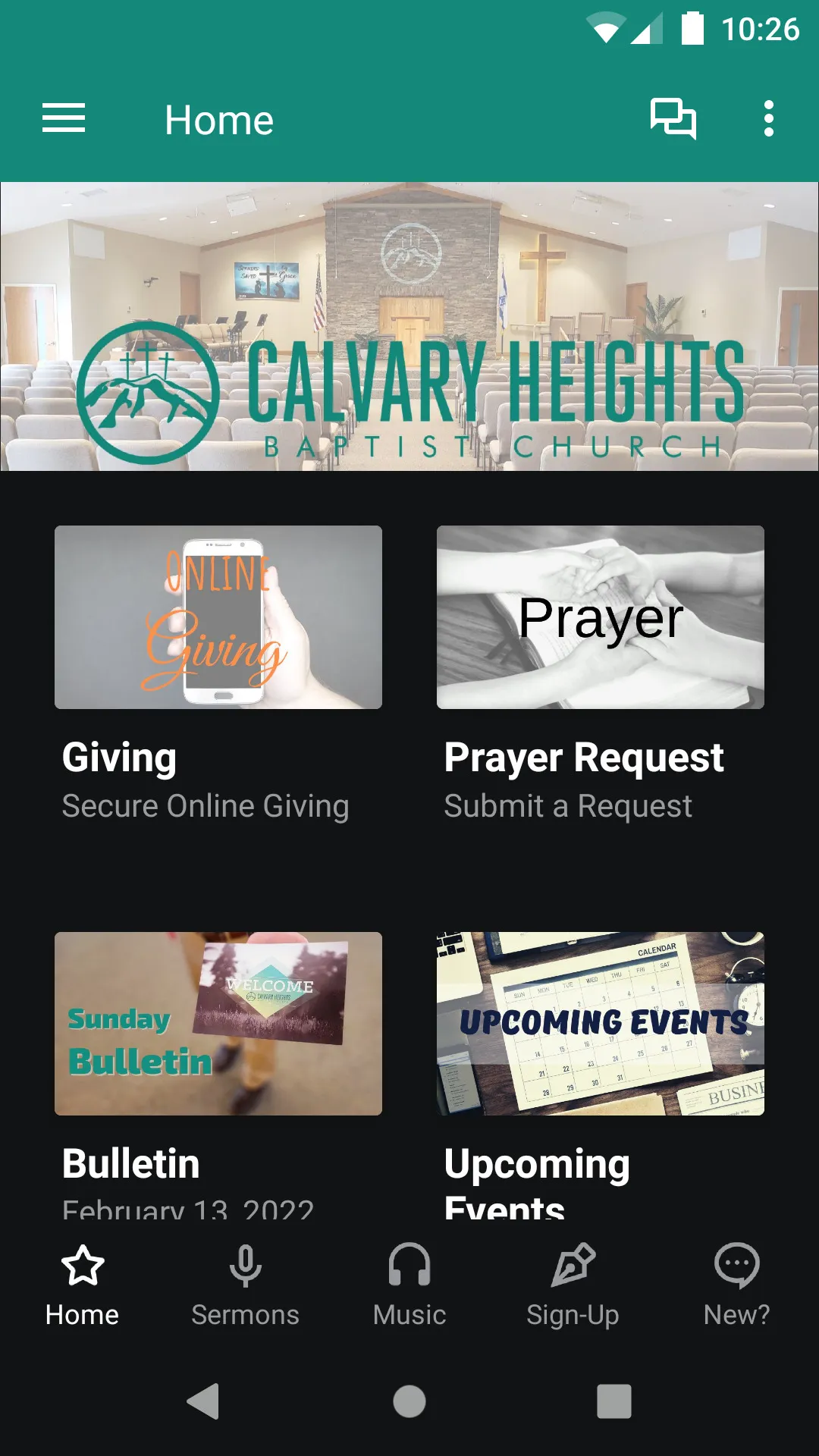 Calvary Heights Baptist Church | Indus Appstore | Screenshot