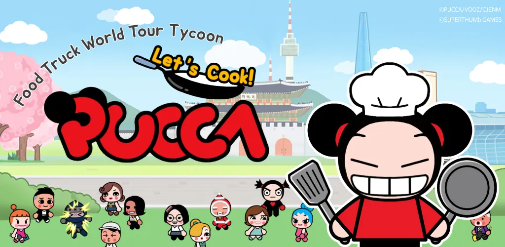 Pucca, Let's Cook! : Food Truc | Indus Appstore | Screenshot