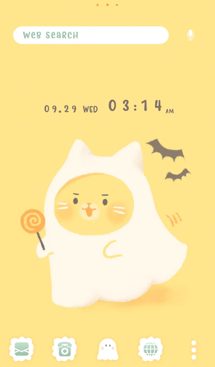 Halloween Ghosties Theme | Indus Appstore | Screenshot