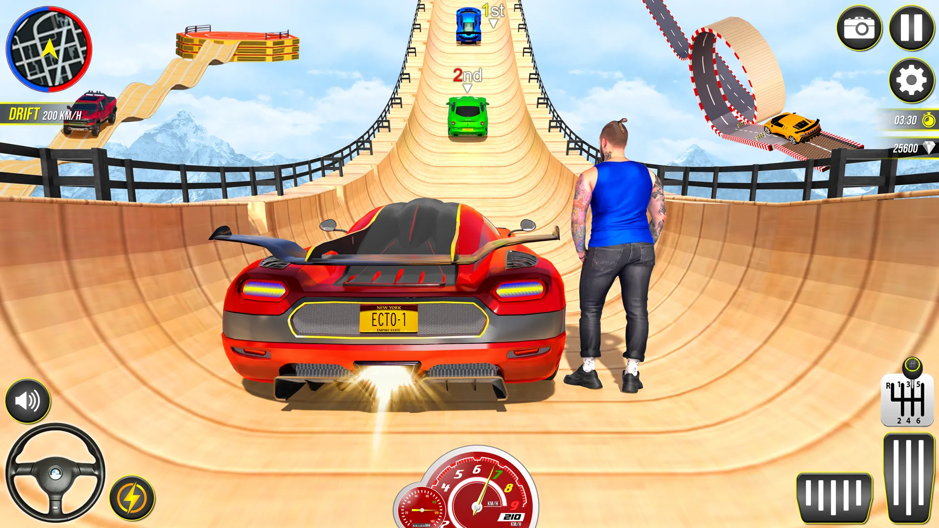 GT Car Stunts Crazy Car Racing | Indus Appstore | Screenshot