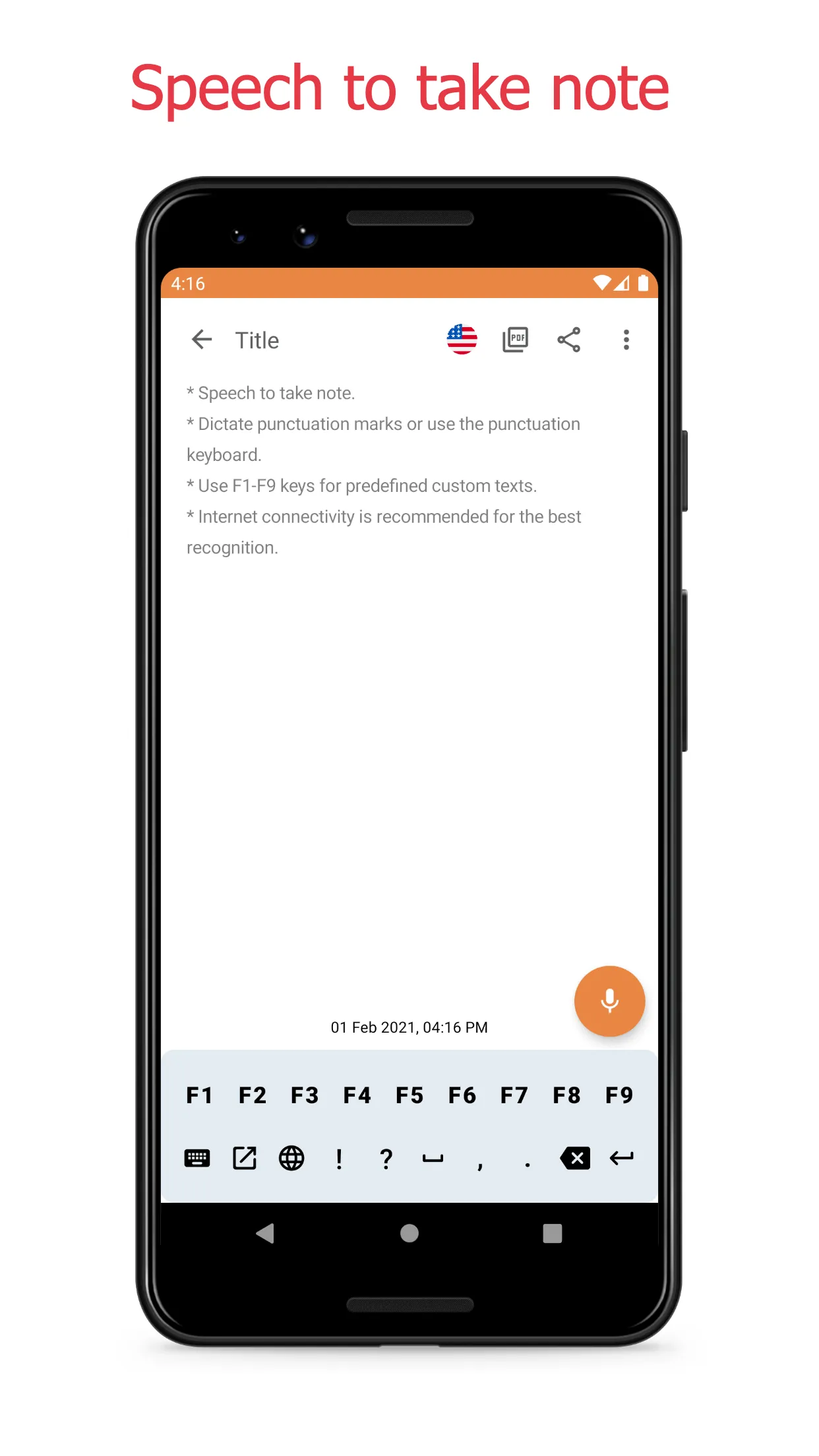 SNotes: Speech To Text | Indus Appstore | Screenshot