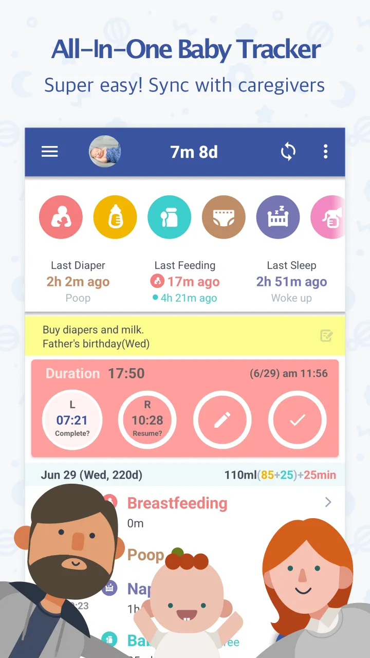 BabyTime (Tracking & Analysis) | Indus Appstore | Screenshot