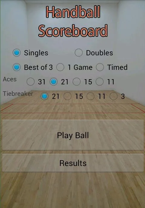 Handball Scoreboard | Indus Appstore | Screenshot