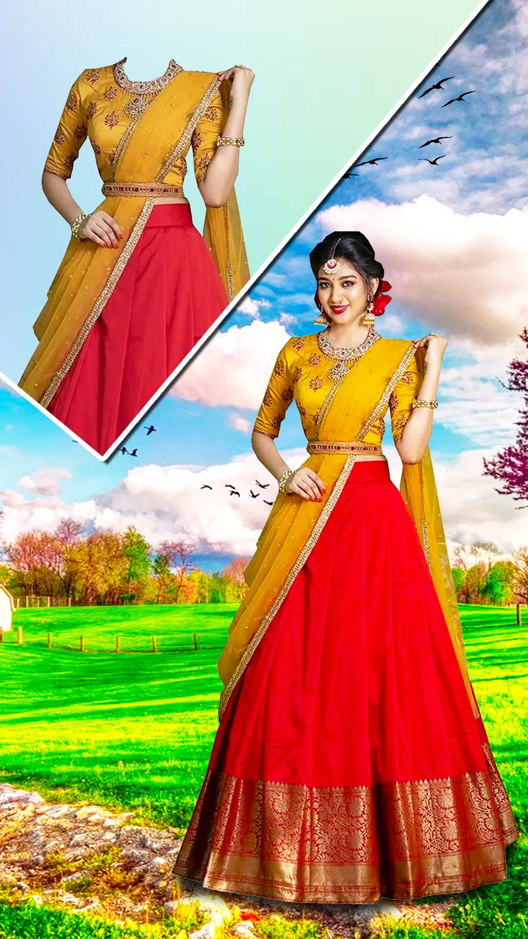 Women Lehenga Saree-Dress Suit | Indus Appstore | Screenshot