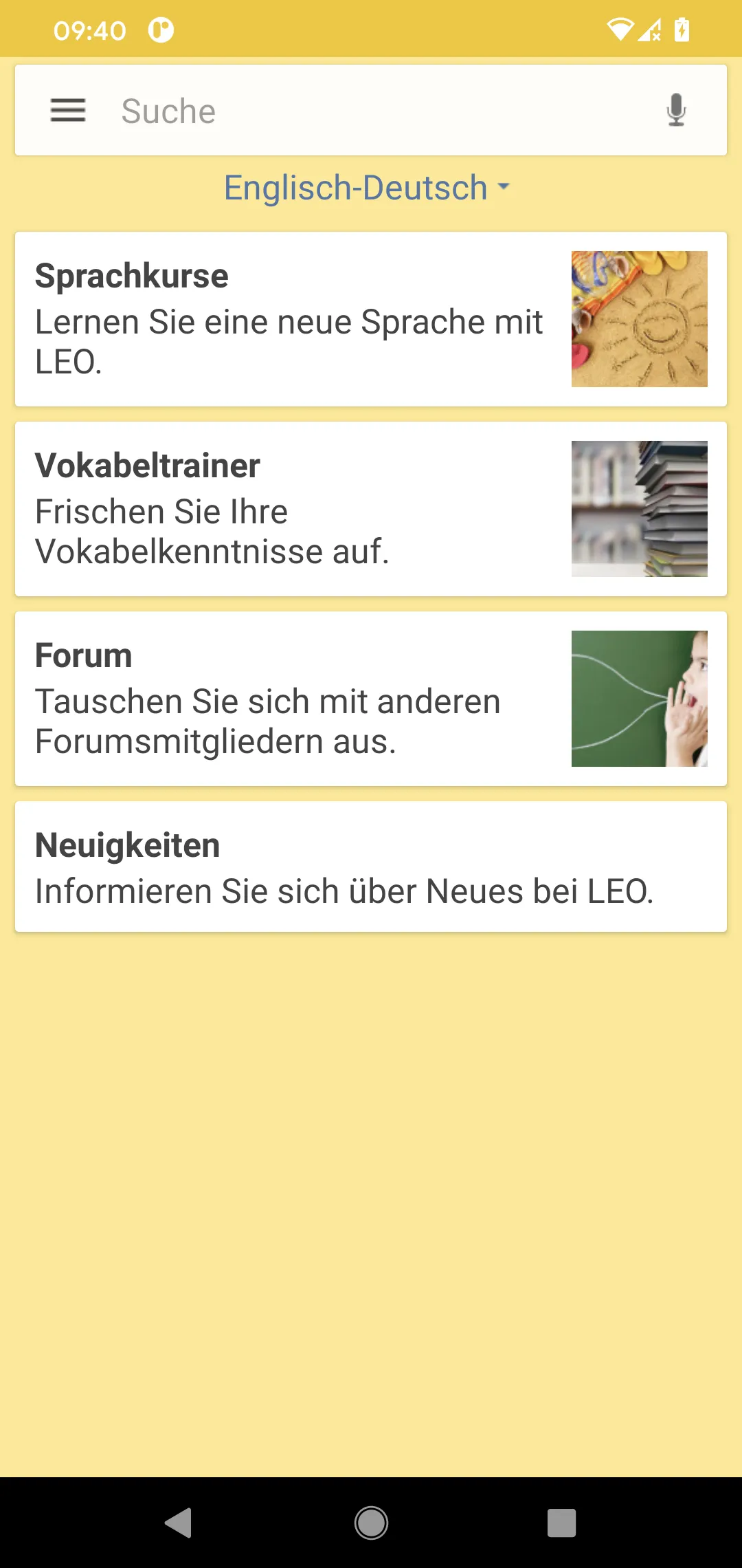LEO dictionary | Indus Appstore | Screenshot