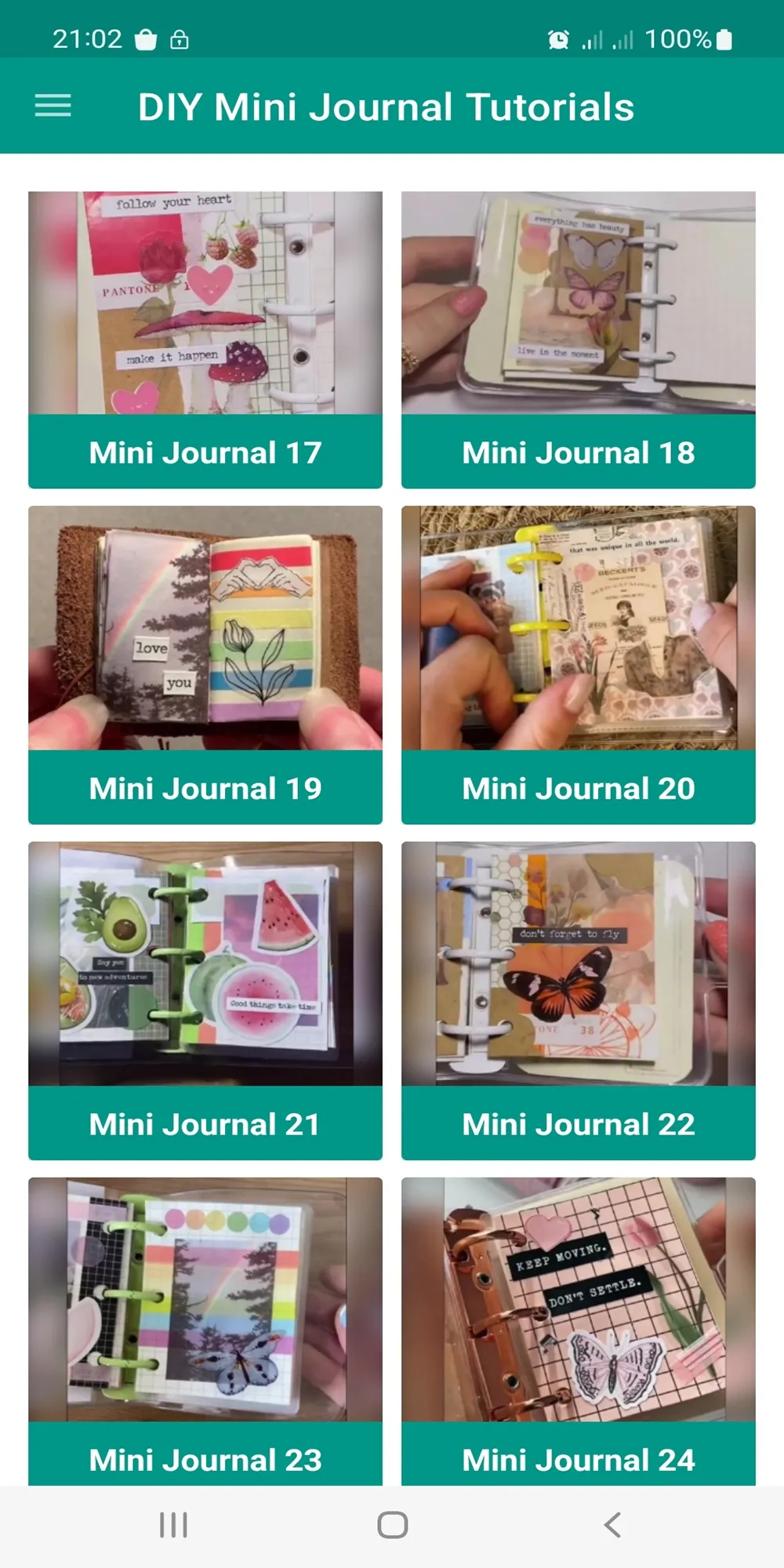 DIY Mini Journals Tutorial | Indus Appstore | Screenshot