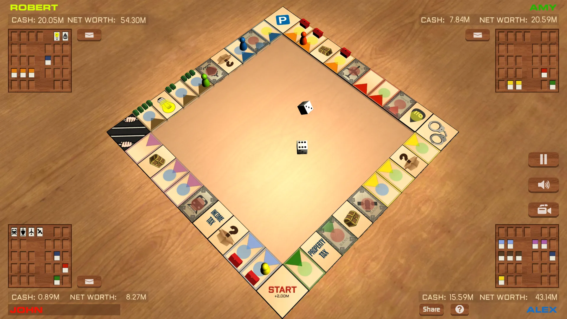 Businessman ONLINE board game | Indus Appstore | Screenshot