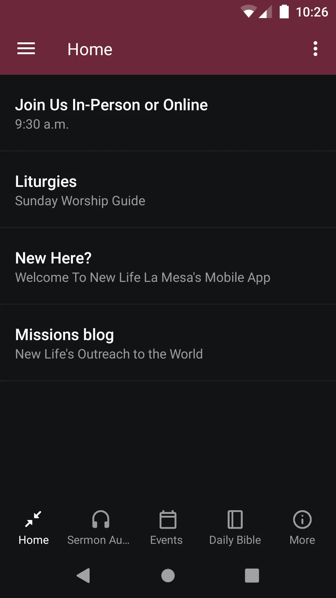 New Life Pres La Mesa | Indus Appstore | Screenshot