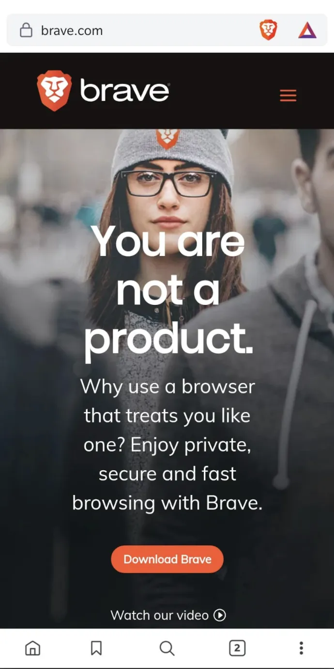Brave Browser (Nightly) | Indus Appstore | Screenshot