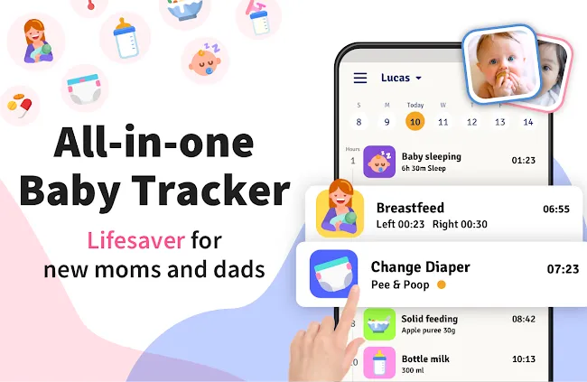 Baby Tracker - Breastfeeding | Indus Appstore | Screenshot