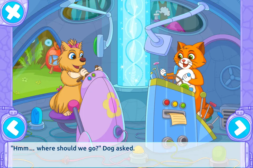 Cat & Dog Story Adventure Game | Indus Appstore | Screenshot