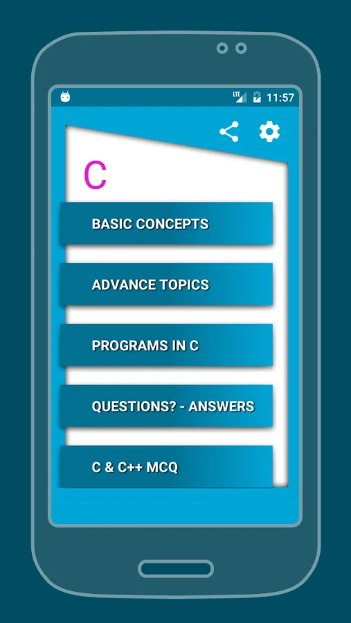 Learning C - Programs in C | Indus Appstore | Screenshot