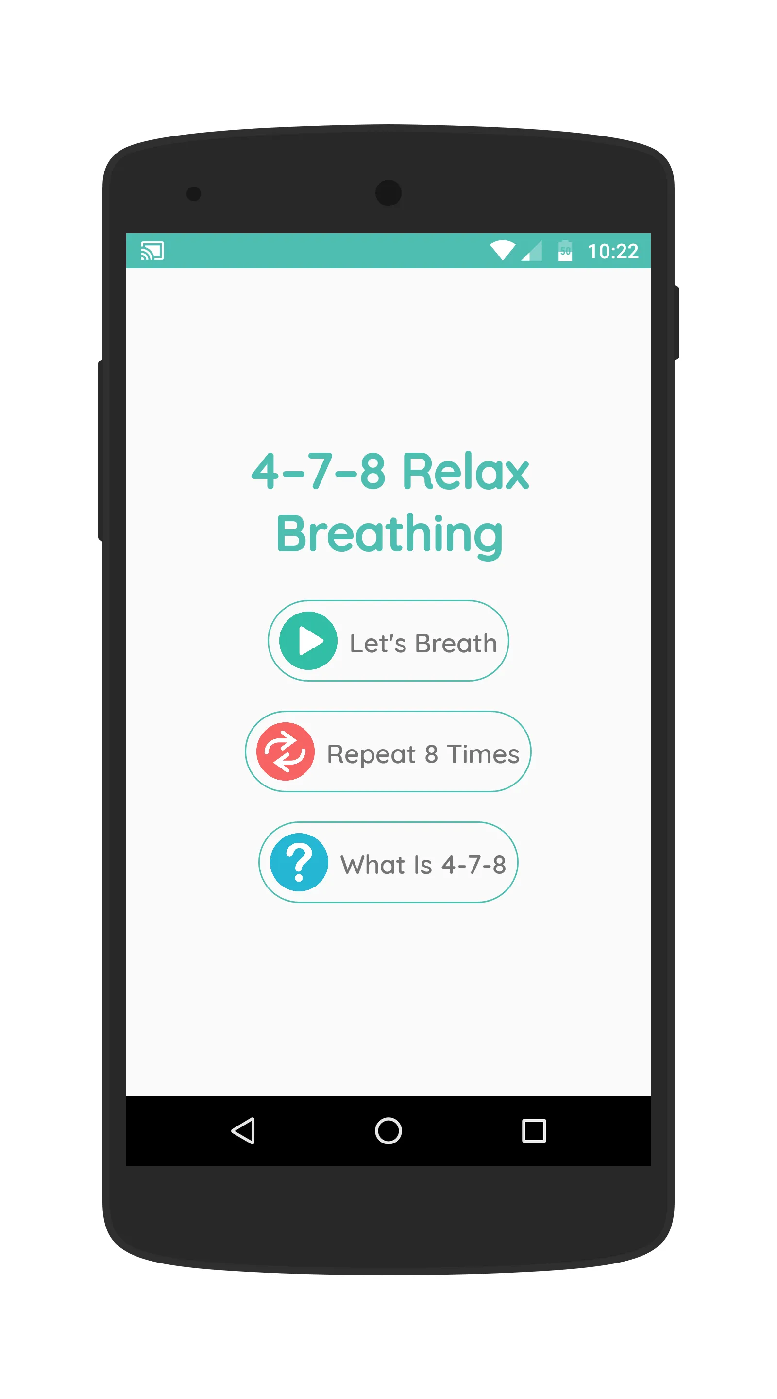 4-7-8 Relax Breathing | Indus Appstore | Screenshot