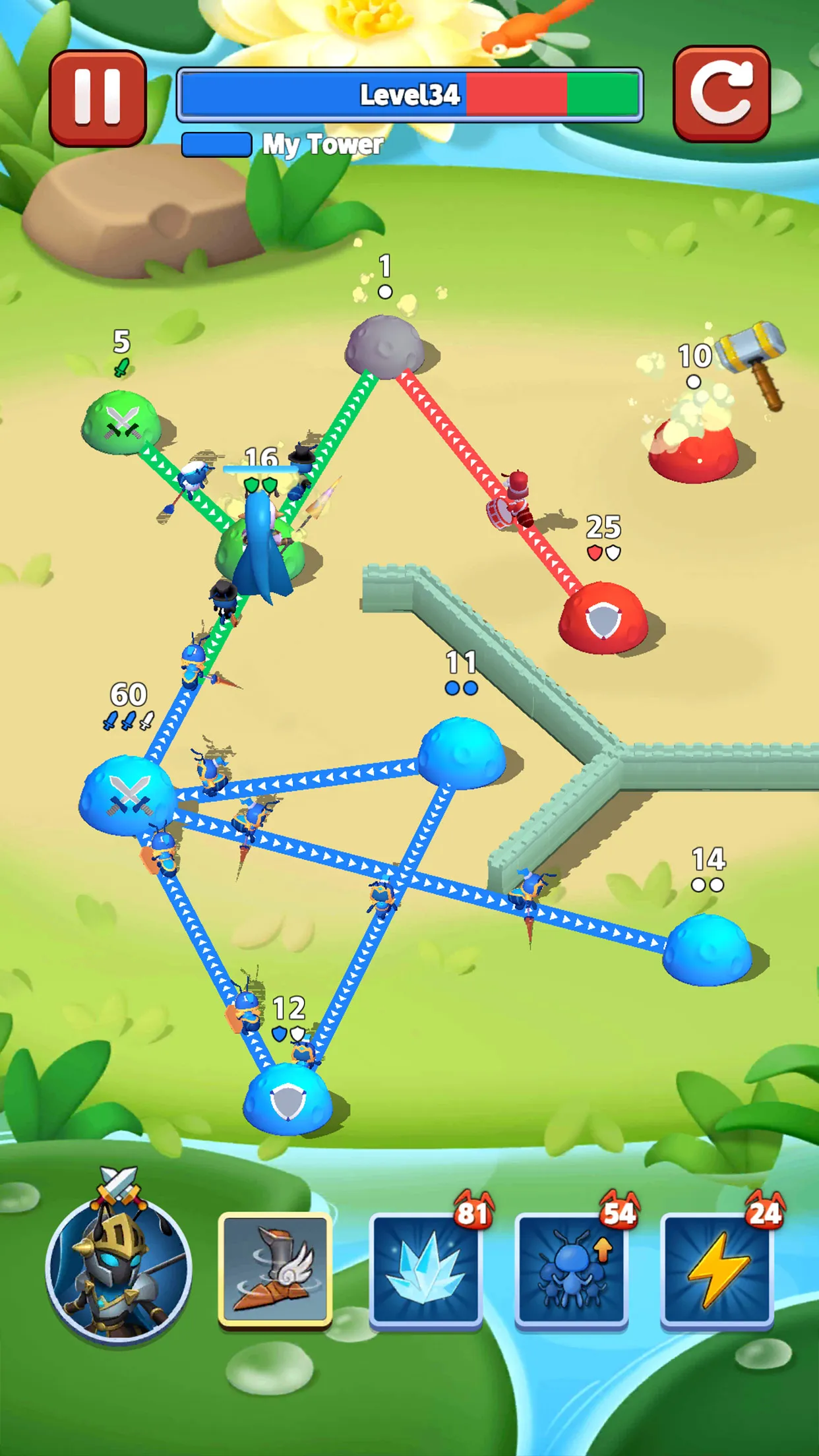 Ant Fight 2: Tower War Games | Indus Appstore | Screenshot