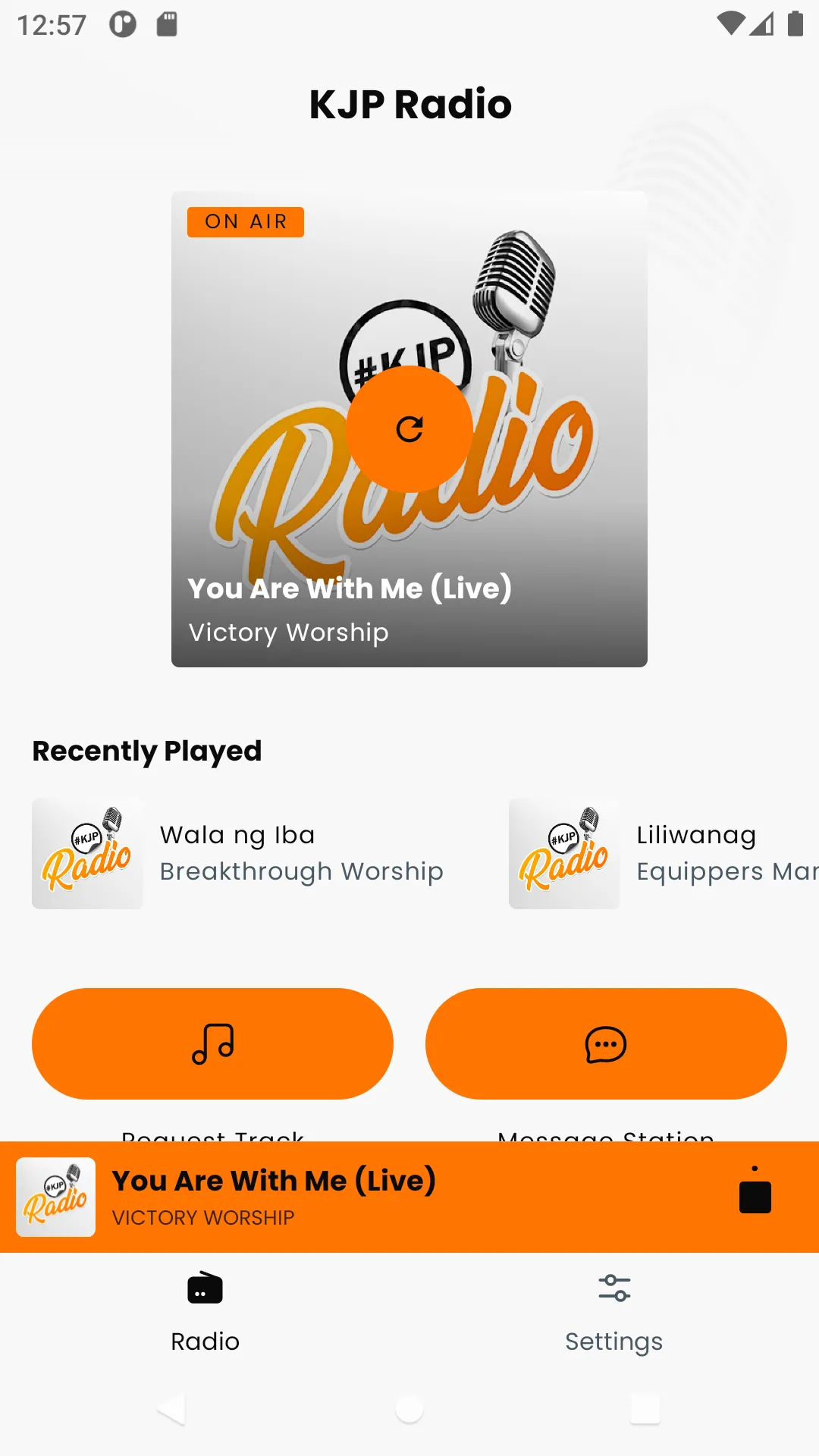 KJP Radio | Indus Appstore | Screenshot