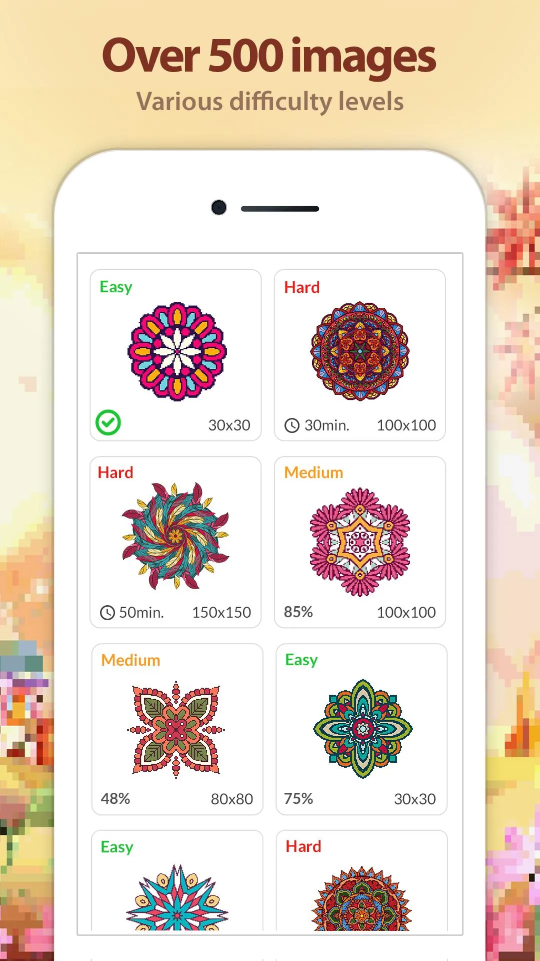 Mandala Color by Number | Indus Appstore | Screenshot