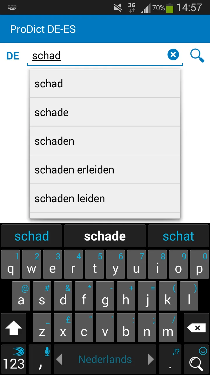 German - Spanish dictionary | Indus Appstore | Screenshot