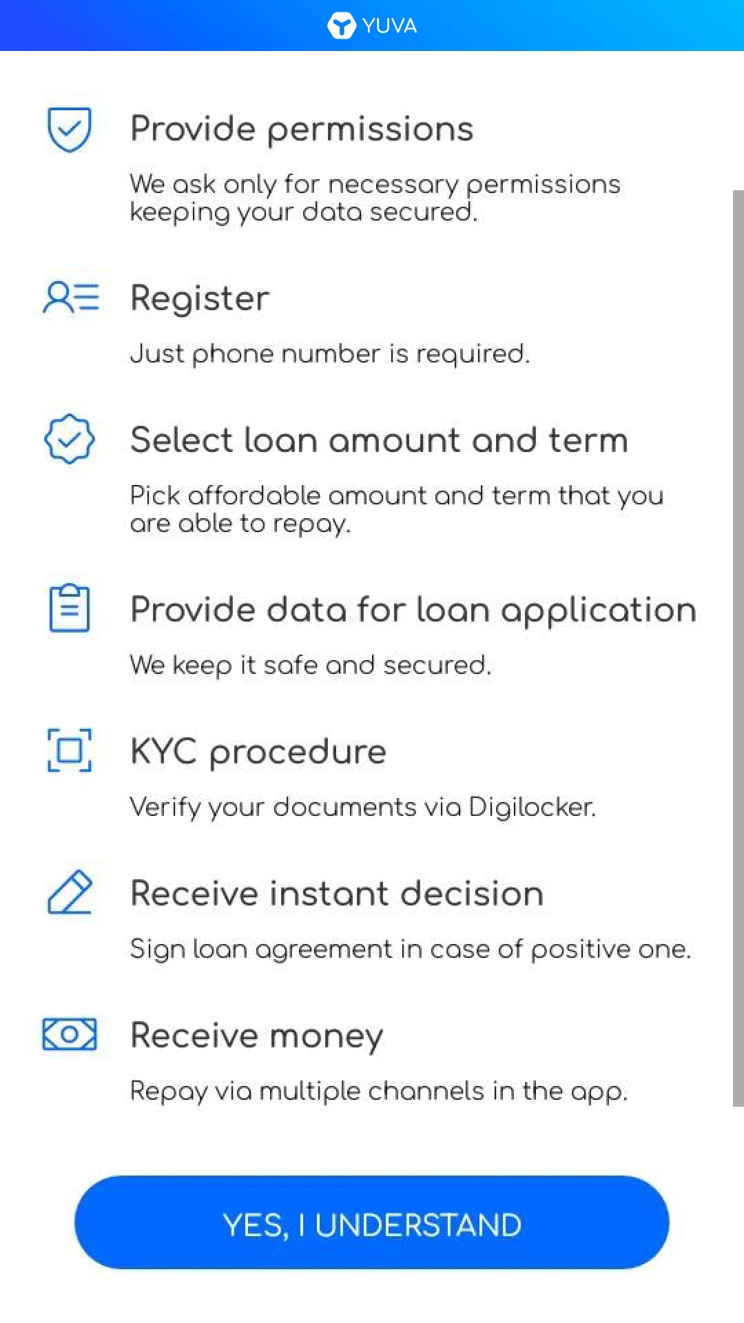 Yuva - Personal Loan App | Indus Appstore | Screenshot