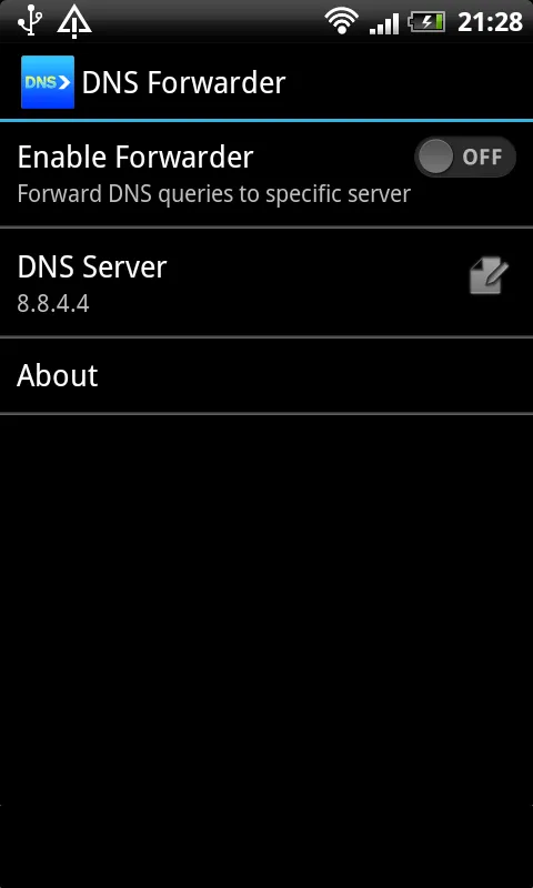 DNS forwarder | Indus Appstore | Screenshot