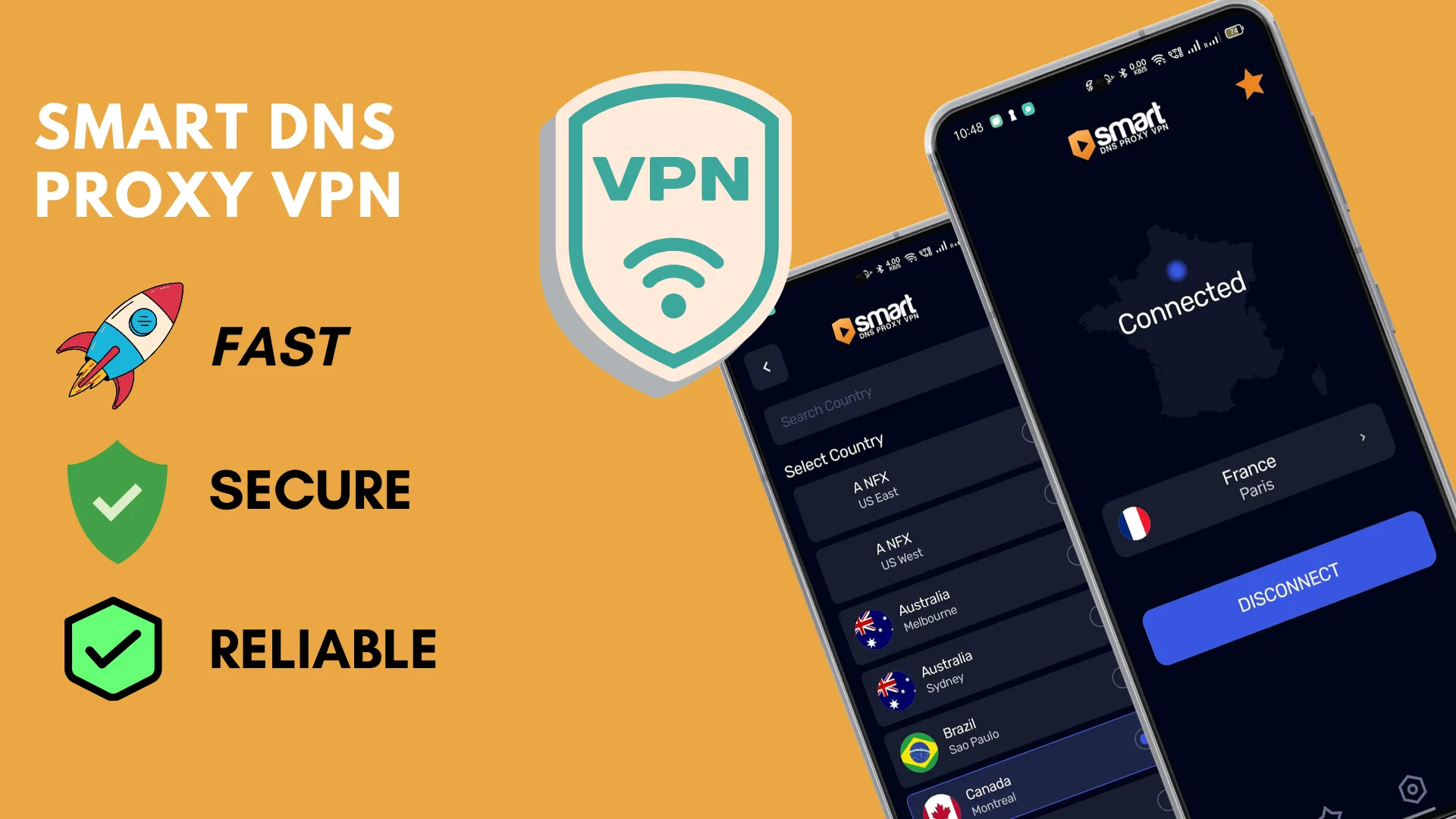 Smart DNS - VPN Proxy Master | Indus Appstore | Screenshot