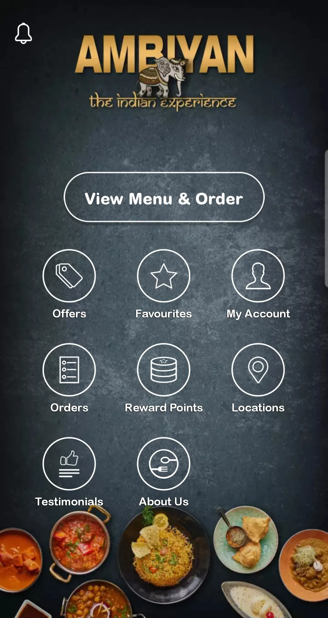 Ambiyan Indian Restaurant | Indus Appstore | Screenshot