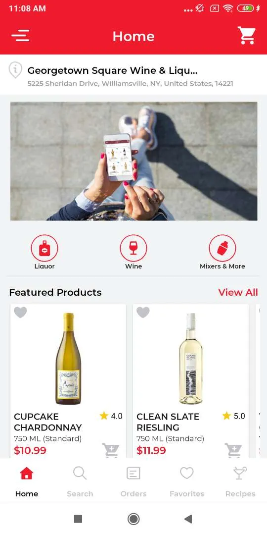 Georgetown Wine & Liquor | Indus Appstore | Screenshot