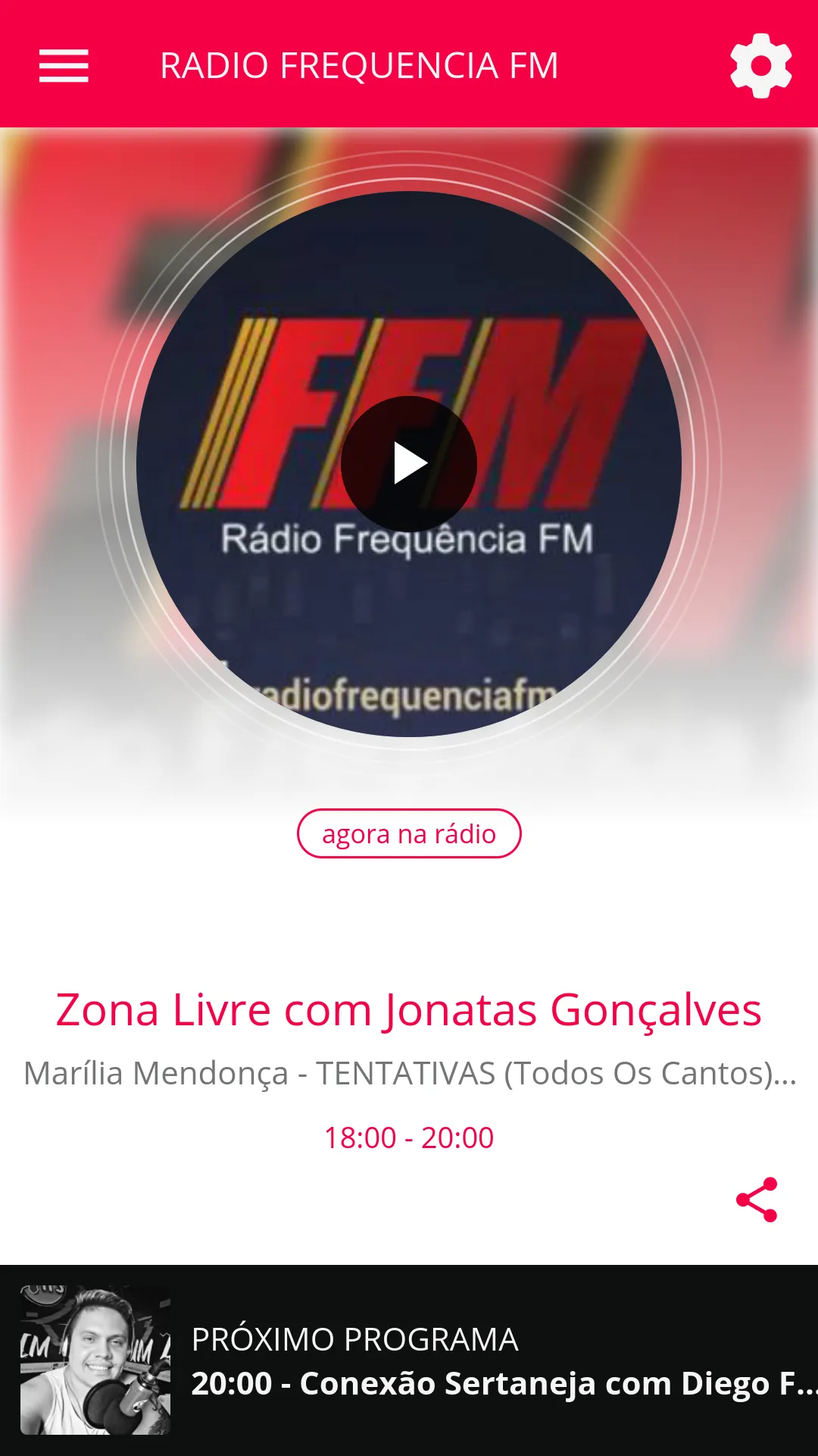 RADIO FREQUENCIA FM | Indus Appstore | Screenshot