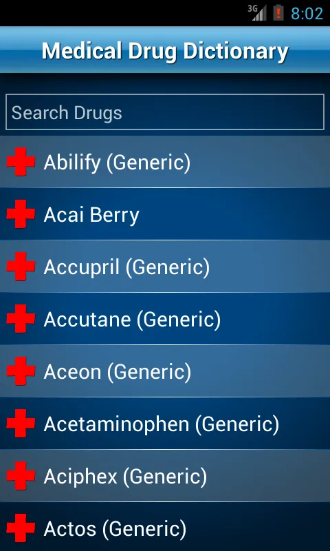 Drugs Dictionary Medical | Indus Appstore | Screenshot