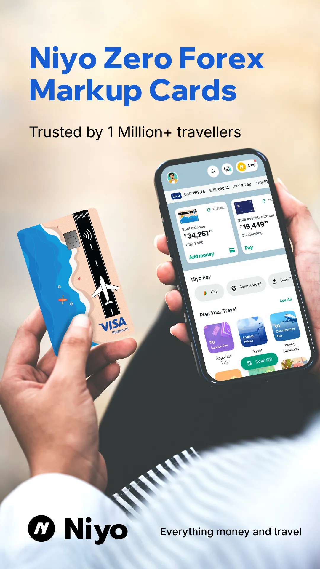 Niyo: Global cards for travel | Indus Appstore | Screenshot
