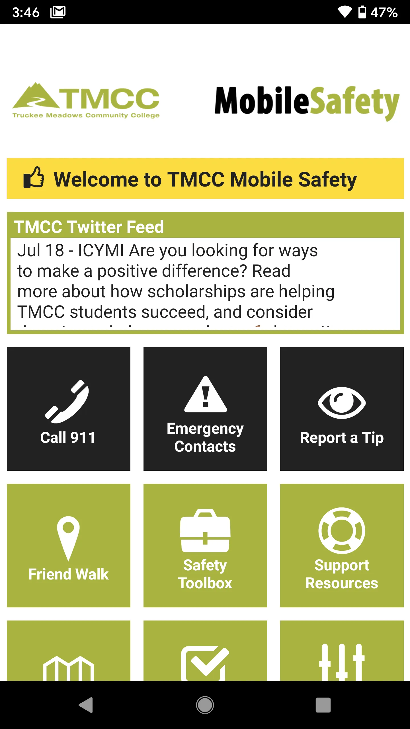 Mobile Safety - TMCC | Indus Appstore | Screenshot