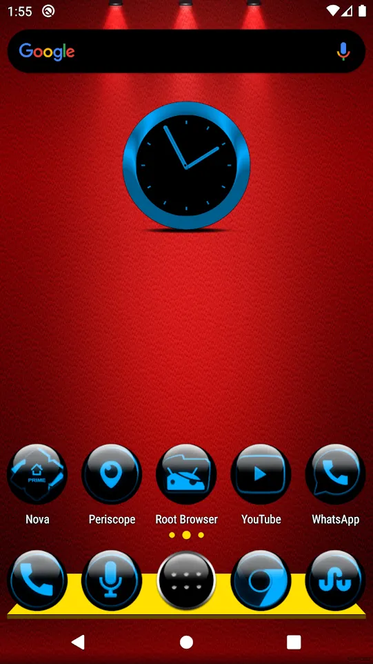 Blue Glass Orb Icon Pack | Indus Appstore | Screenshot