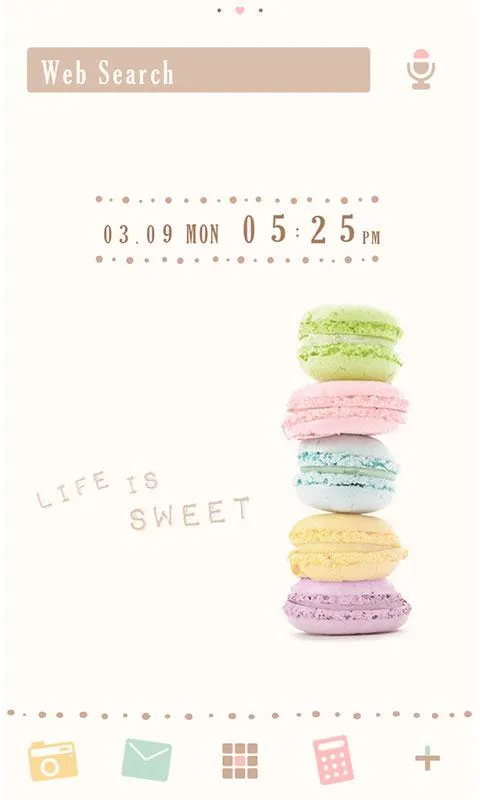 Sweet Wallpaper-Macarons!- | Indus Appstore | Screenshot