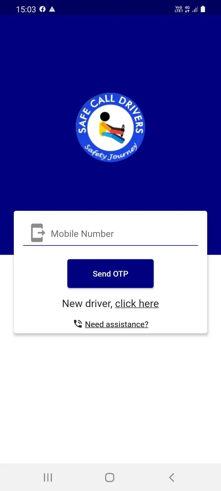 SAFE PARTNER (Driver App) | Indus Appstore | Screenshot