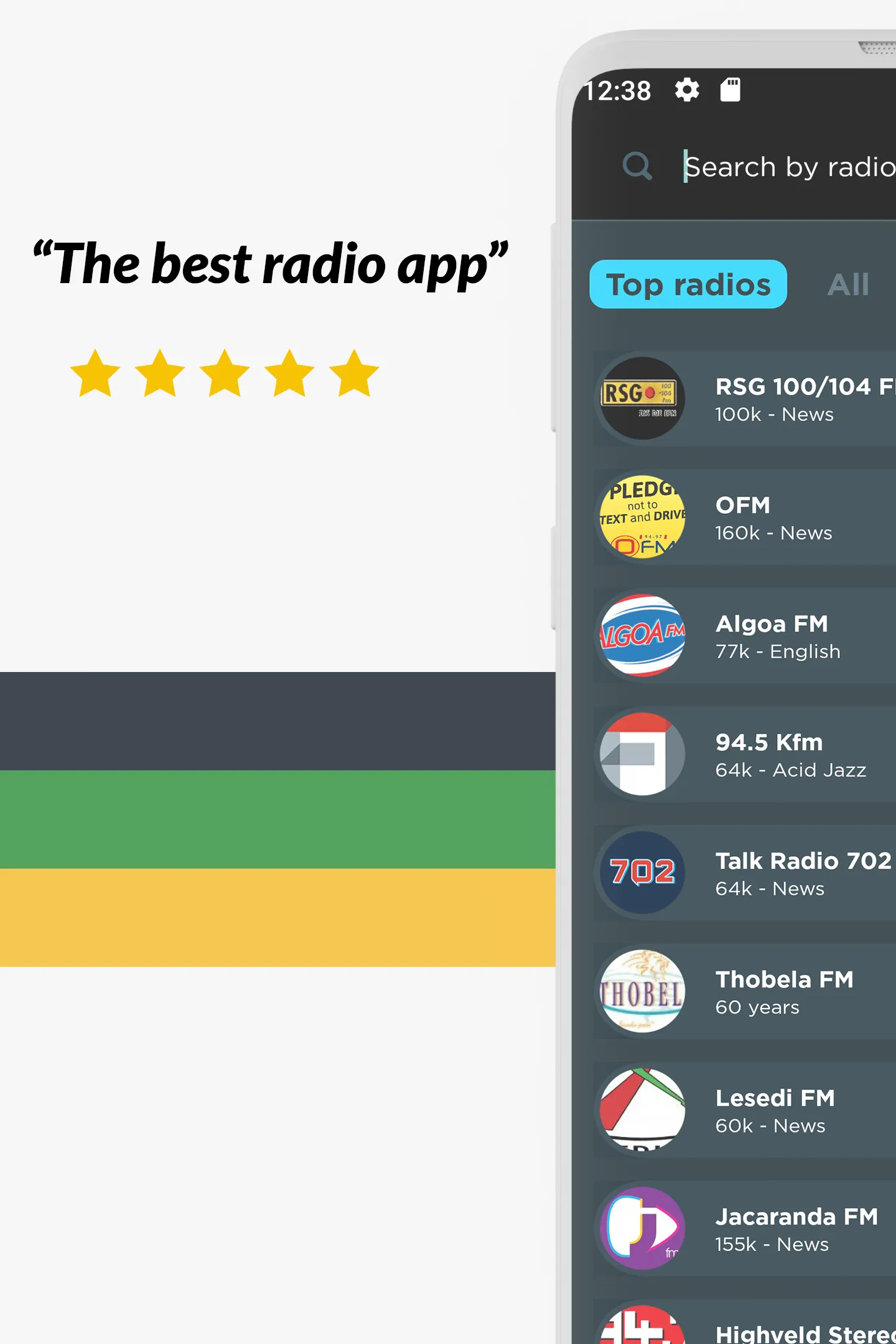 Radio South Africa Online FM | Indus Appstore | Screenshot