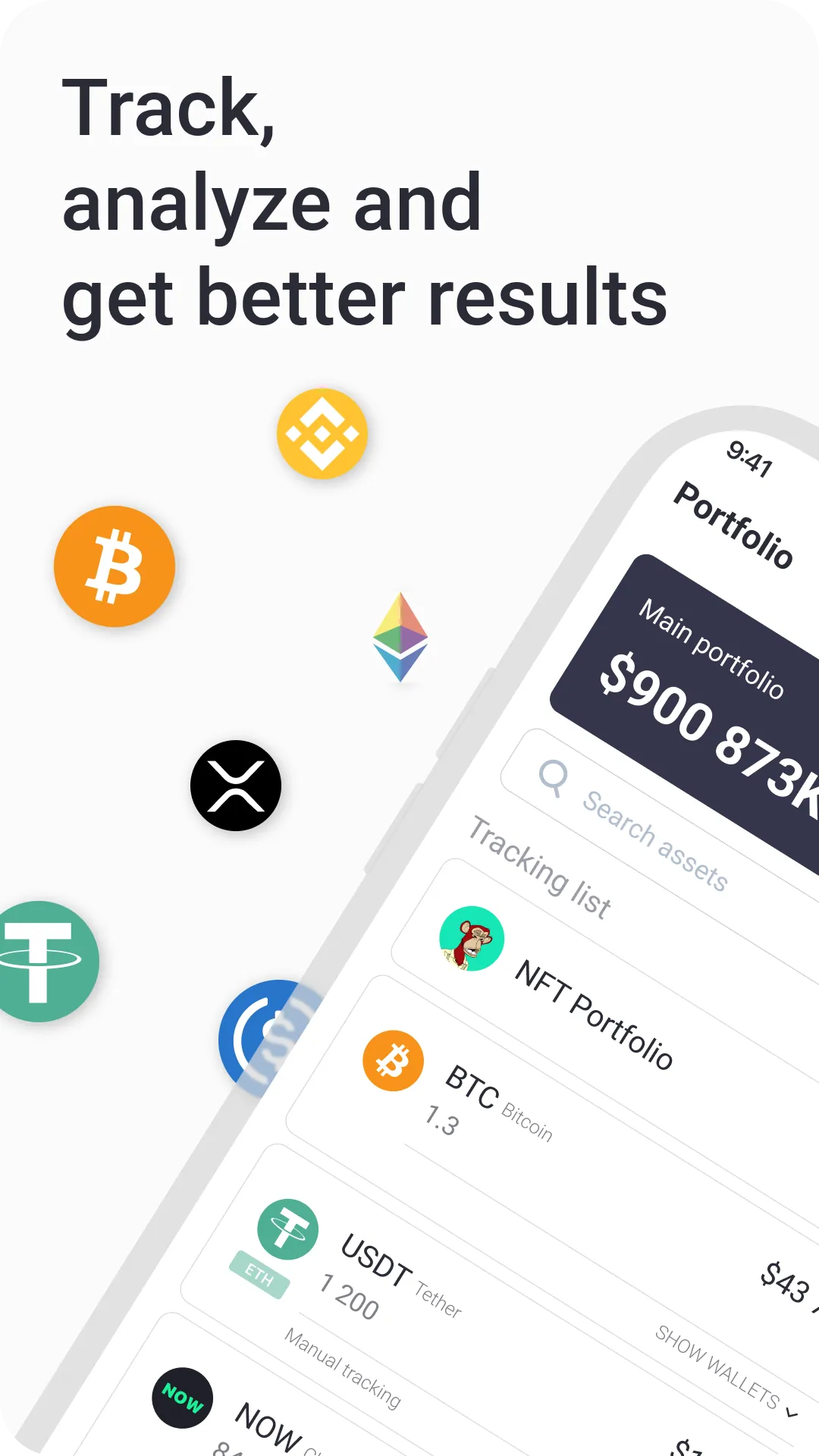 Crypto Portfolio: NOW Tracker | Indus Appstore | Screenshot