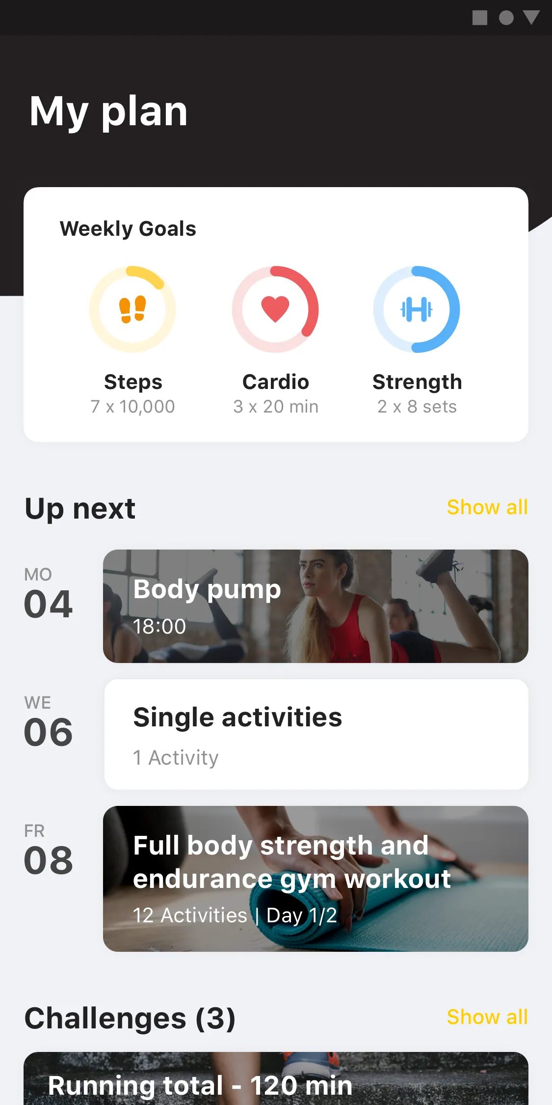 Game of Fitness | Indus Appstore | Screenshot