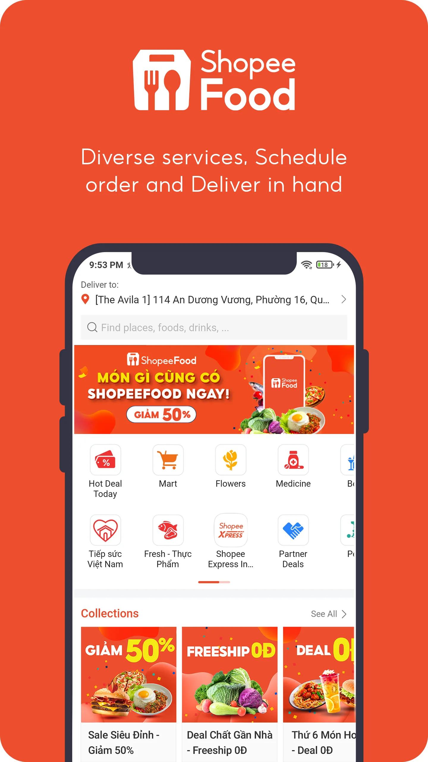 ShopeeFood - Food Delivery | Indus Appstore | Screenshot