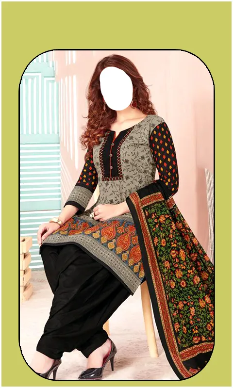 Women Patiyala Dress PhotoSuit | Indus Appstore | Screenshot