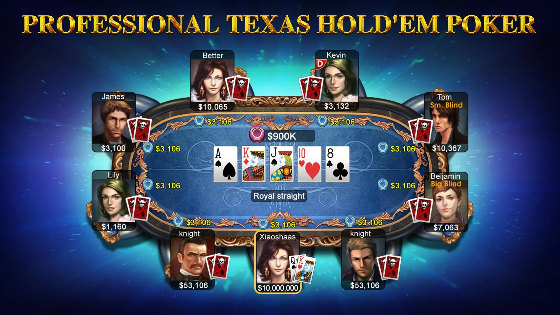 DH Texas Poker - Texas Hold'em | Indus Appstore | Screenshot