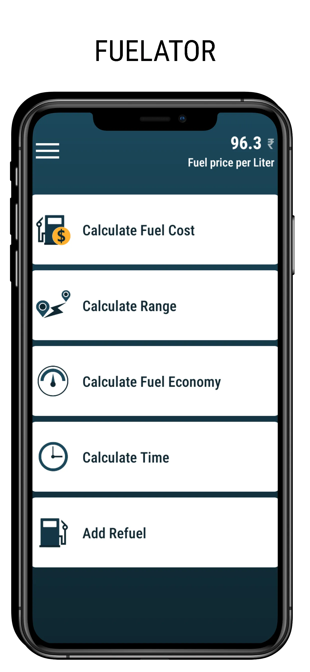 Fuel Mileage-Diesel Calculator | Indus Appstore | Screenshot