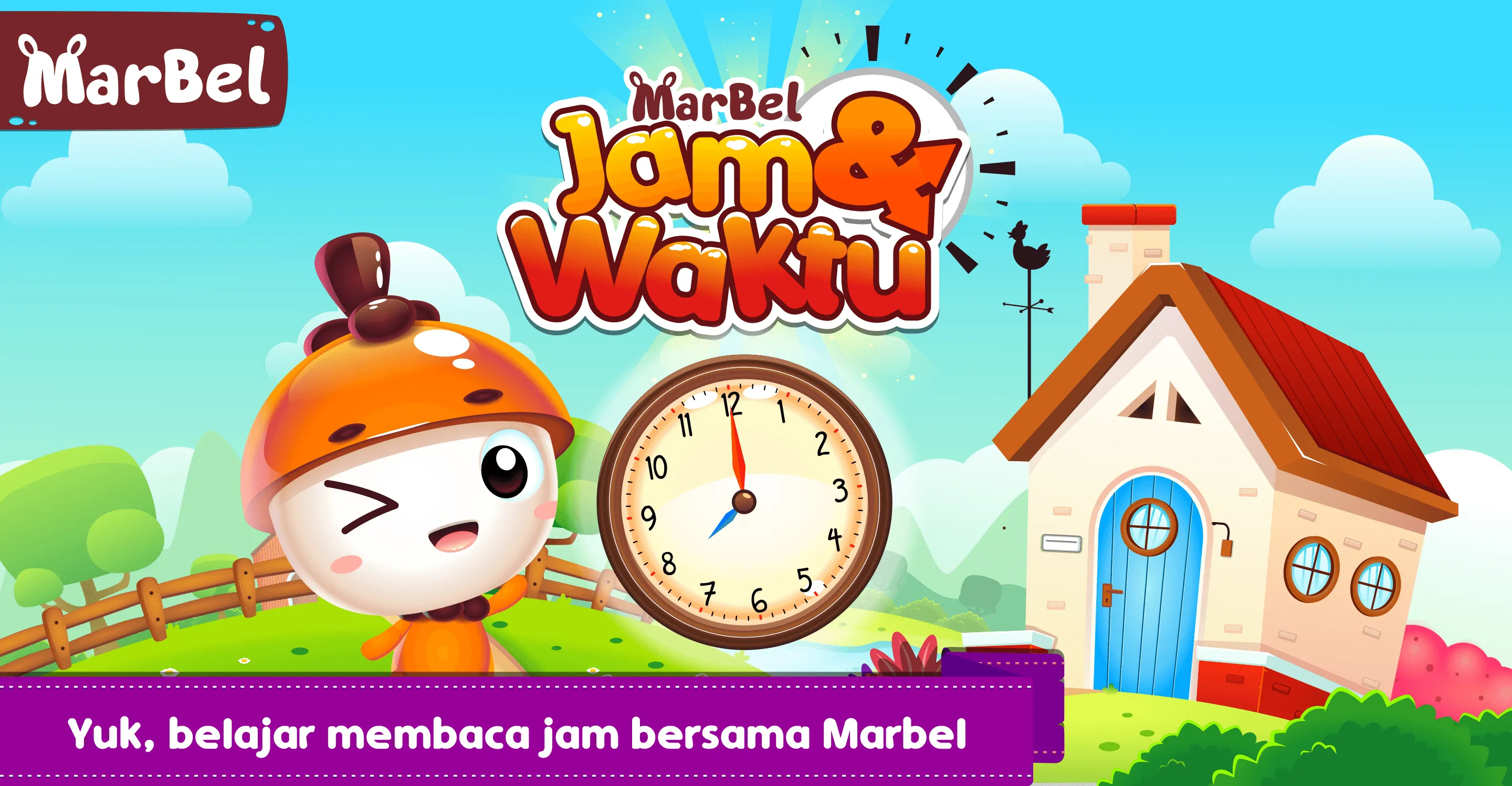 Marbel Belajar Jam & Waktu | Indus Appstore | Screenshot